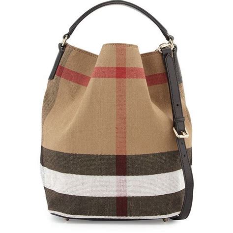 burberry ashby bucket bag small|burberry bucket bag dunkles.